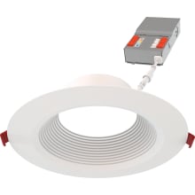 Contractor Select LED Canless Recessed Fixture with 6" Baffle Trims - Airtight
