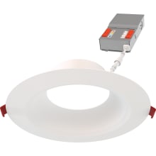 Contractor Select LED Canless Recessed Fixture with 6" Reflector Trims - Airtight