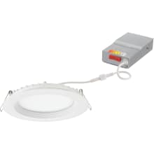 Contractor Select LED Canless Recessed Light 6" Baffle Recessed Trim- IC Rated and Airtight