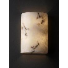 2 Light Faux Alabaster Wall Washer Sconce from the LumenAria Collection
