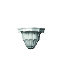Single Light Small Florentine 11.5" Interior Wall Sconce Rated for Damp Locations from the Ceramic Collection