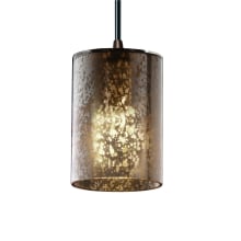 Fusion Single Light 4" Wide Mini Pendant with Artisan Glass Shade