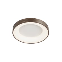 Acryluxe 15" Wide LED Flush Mount Ceiling Fixture