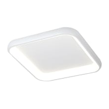 Acryluxe 25" Wide LED Flush Mount Square Ceiling Fixture