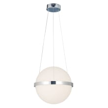 Centric 15" Wide LED Suspension Pendant - Bulb Included