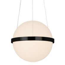 Centric 15" Wide LED Suspension Pendant - Bulb Included