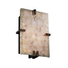 Alabaster Rocks 8.5" ADA Compliant Wall Sconce