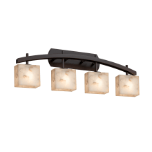 Alabaster Rocks 35.5" Archway 4 Light Vanity Light