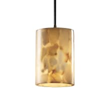 1 Light Mini Pendant from the Alabaster Rocks! Collection