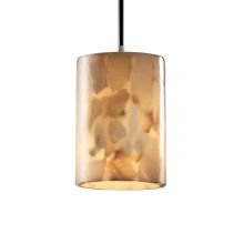 1 Light Mini Pendant from the Alabaster Rocks! Collection