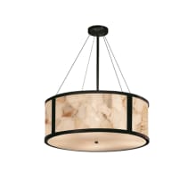 Tribeca 8 Light 36" Wide Drum Chandelier