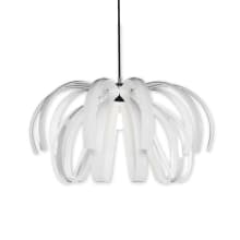 Danubio 28" Wide LED Crystal Chandelier - with Bohemia Shade