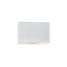 Ambiance 6" Tall Closed Top Outdoor Wall Sconce