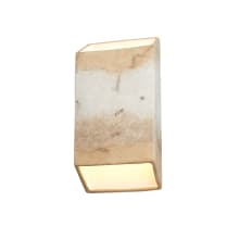 Ambiance 2 Light 14" Tall LED Tapered Rectangle Outdoor Wall Sconce