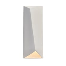 Ambiance 16" Tall Closed Top LED Outdoor Wall Sconce