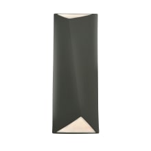 Ambiance 16" Tall Open Top LED Wall Sconce