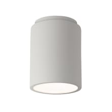 Radiance Collection 6.5" Cylinder LED Flush-Mount Ceiling Fixture