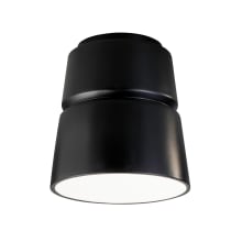Radiance 8" Wide Outdoor Flush Mount Ceiling Fixture from the Cone Series