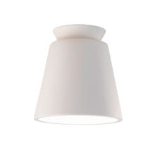 Radiance 8" Wide Flush Mount Ceiling Fixture from the Trapezoid Series
