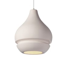 Radiance 8" Wide LED Mini Pendant from the Arabesque Series