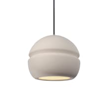 Radiance Collection 8" Wide Mini Pendant with Dome Shade