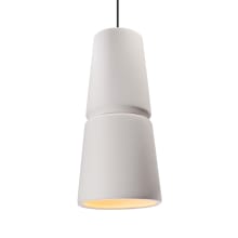 Radiance Collection 8" Wide Mini Pendant with Tapered Shade