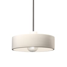 Radiance 12" Wide Pendant with Matte White Ceramic Shade