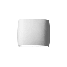 Ambiance 2 Light 9-3/4" Tall Wall Sconce with Ceramic Shade - ADA Compliant