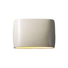 Ambiance Collection 2 Light 10" Tall Wall Sconce with 16" Width