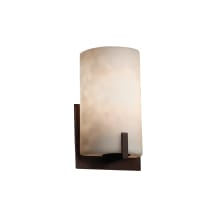 Clouds 5.5" Century LED Single Light ADA Approved Bathroom Sconce with Clouds Shade
