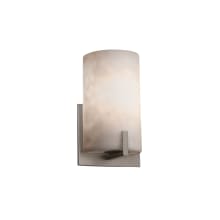 Clouds 5.5" Century LED Single Light ADA Approved Bathroom Sconce with Clouds Shade