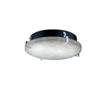 Clouds Collection 16" Round Clips LED Flush-Mount/Wall Sconce