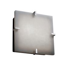 Clouds Collection 13" Wide Clips LED Flush-Mount/Wall Sconce