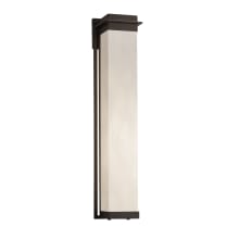 Clouds 36" Tall LED Outdoor Wall Sconce from the Pacific Family