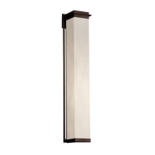 Clouds 48" Tall LED Outdoor Wall Sconce from the Pacific Family