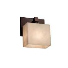 Clouds 6" Tetra LED Single Light ADA Approved Bathroom Sconce with Clouds Shade