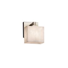Clouds 5.5" Regency LED Single Light ADA Approved Bathroom Sconce with Clouds Shade