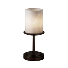 Dakota Single Light Short Table Lamp from the Clouds Collection