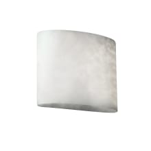 Clouds 10" Tall LED Wall Sconce with a Resin Shade