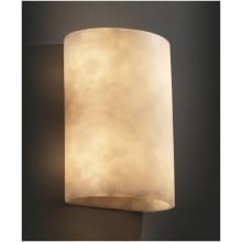 Clouds 12-1/2" Tall Integrated 3000K LED Wall Sconce with Clouds Resin Shade - ADA Compliant