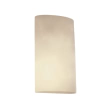 ADA Large Cylinder Wall Sconce from the Clouds Collection