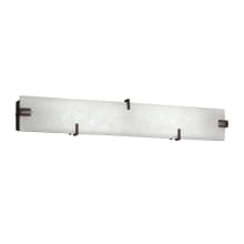 Alabaster Rocks! 28.25" Clips ADA Compliant LED Vanity Light