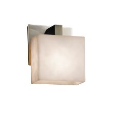 Clouds 5.5" Modular LED Single Light ADA Approved Bathroom Sconce with Clouds Shade