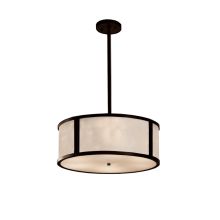 Clouds 18" Wide Tribeca LED Drum Multi Light Pendant