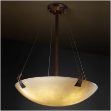 Clouds 21" Wide Integrated 3000K LED Pendant with Clouds Resin Shade