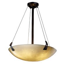 Clouds 24" Round Bowl LED Pendant