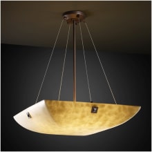 Clouds 18" Wide Integrated 3000K LED Pendant with Clouds Resin Shade