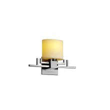 CandleAria 1 Light ADA Compliant Bathroom Sconce