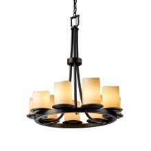 CandleAria 9 Light 1 Tier Chandelier