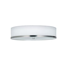 Hyde 15" Wide LED Outdoor Flush Mount Drum Ceiling Fixture - Bulb Included